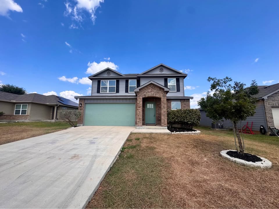 Driveway and front exterior